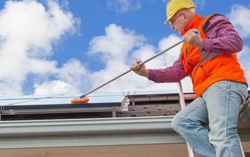 Churchbridge soft wash roof cleaning